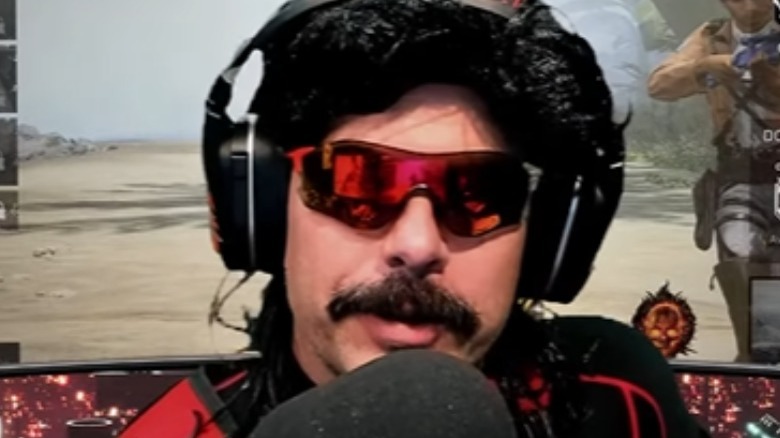 Dr Disrespect chatting with viewers