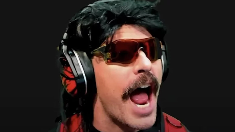 Dr Disrespect screaming