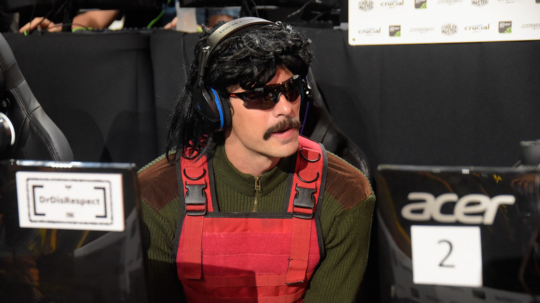 Dr Disrespect at a gaming event