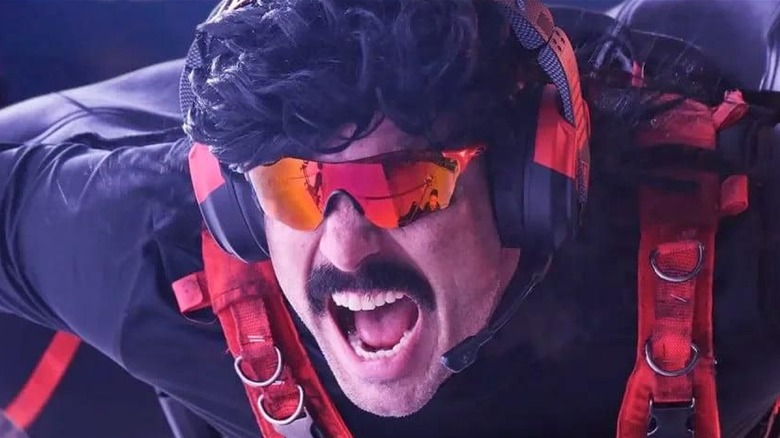 Dr Disrespect parasailing