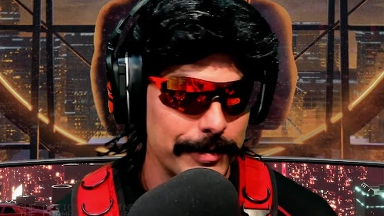 DrDisrespect talking to mic