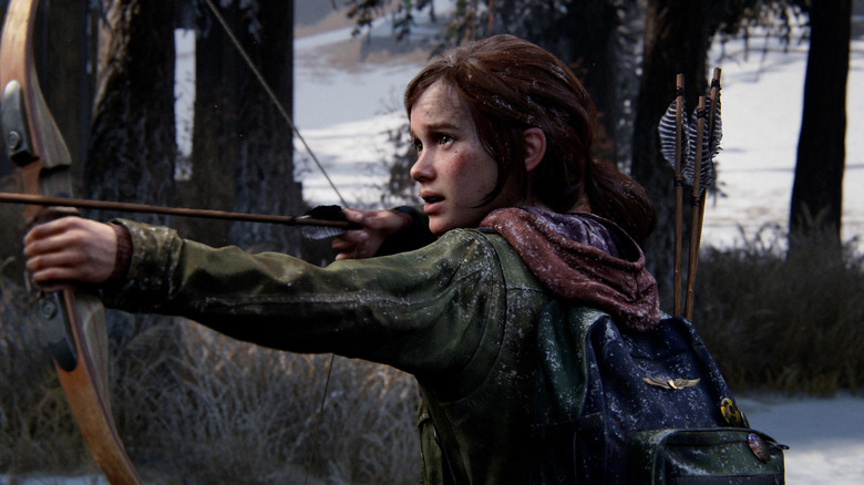 Ellie in The Last of Us Part 2