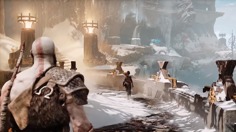 troll bridge God of War E3 trailer