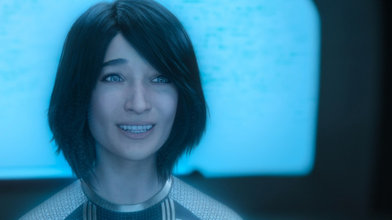 Cortana smiling