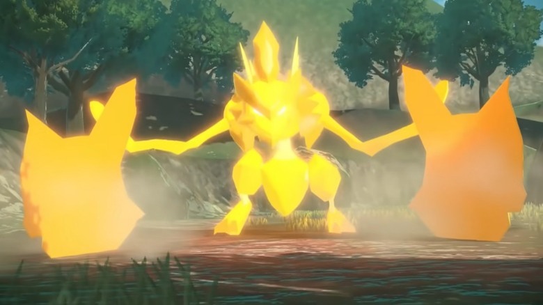 pokemon legends arceus noble trailer kleavor