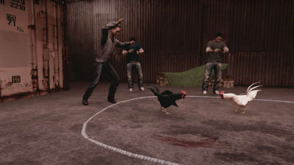 Sleeping Dogs chicken fight