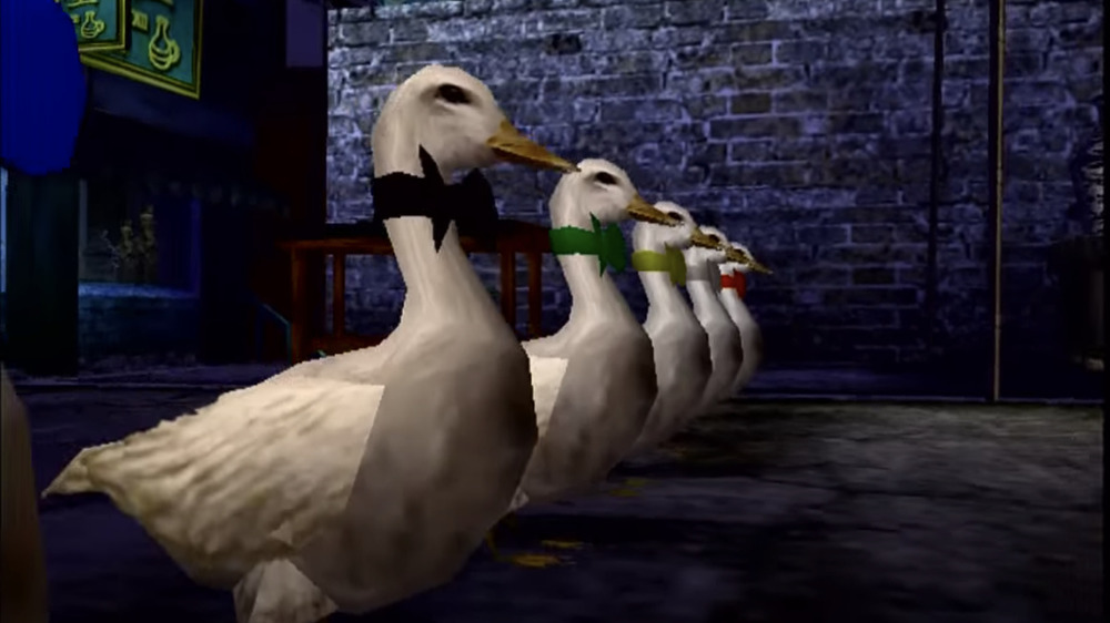 Shenmue ducks racing