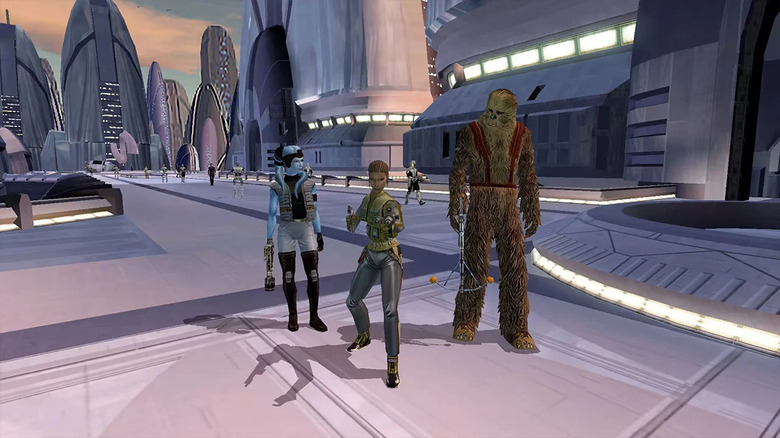 KOTOR characters in city