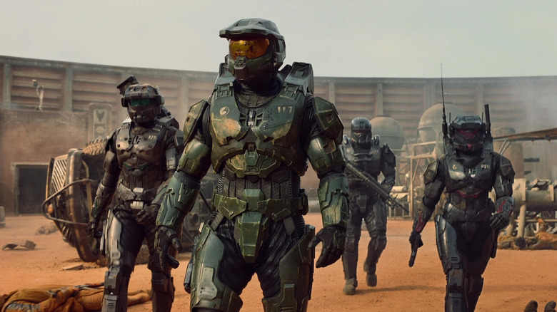 Halo TV show Master chief and squad