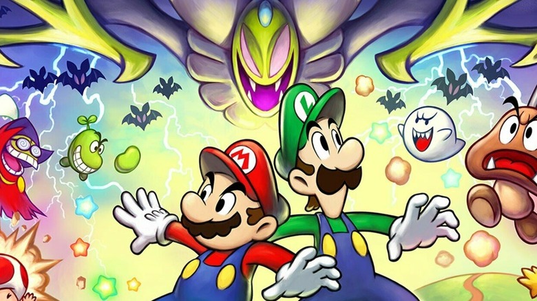 Mario and Luigi Superstar Saga cover art