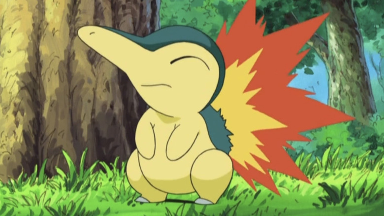 Ash's Cyndaquil flare up