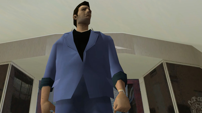 Tommy Vercetti in a suit