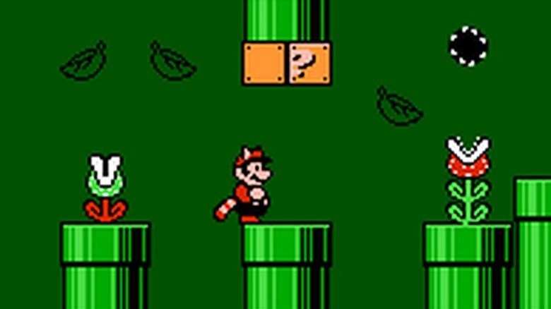 Mario flying