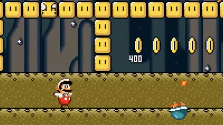 Mario running