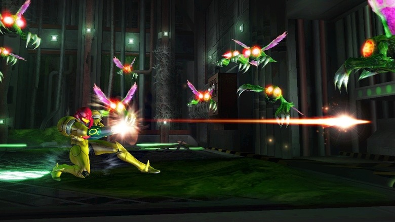 Metroid: Other M Samus fight