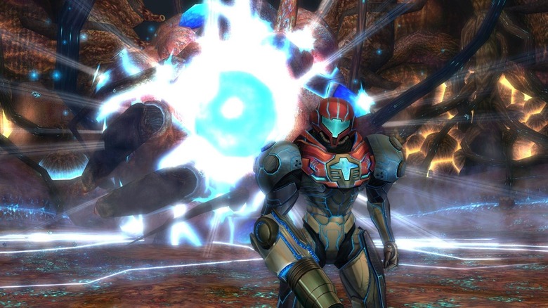 Metroid Prime 3: Corruption Samus light