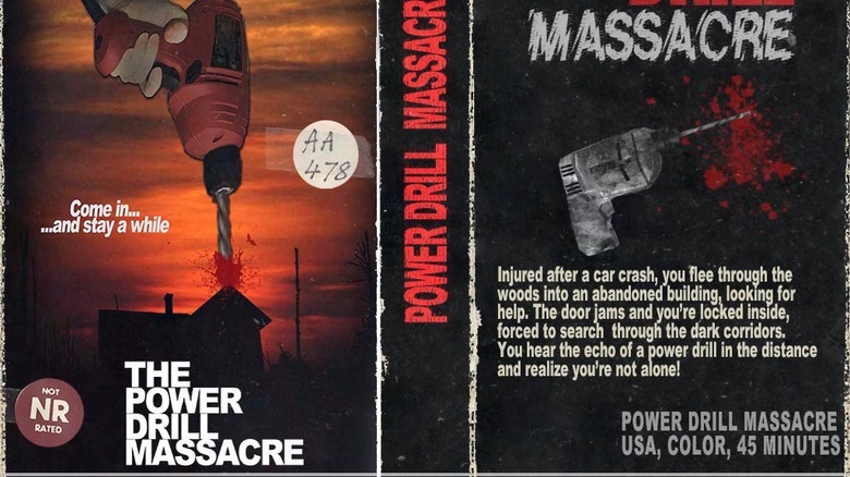 Power drill massacre cover art