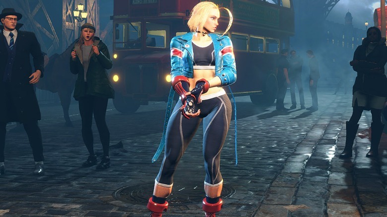 Cammy standing on London street