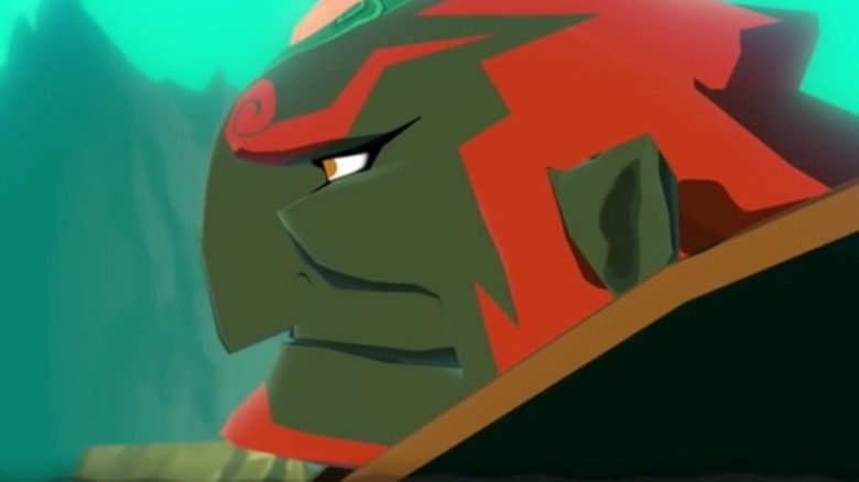 Legend of Zelda Wind Waker Ganondorf Laughing