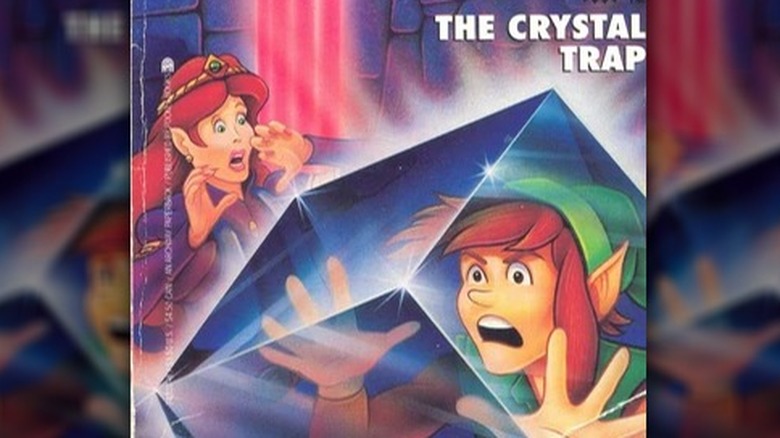 The Crystal Trap adventure book cover