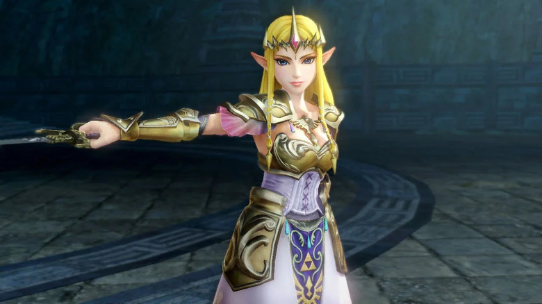 Queen zelda in Hyrule Warriors