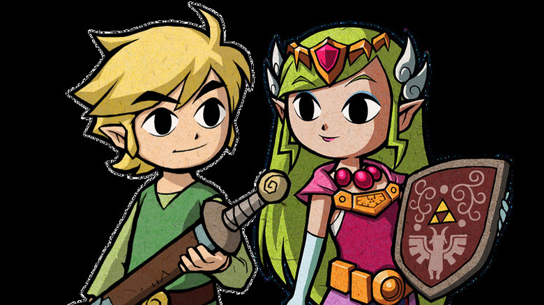 fan-made wallpaper of The Legend of Zelda: The Minish Cap