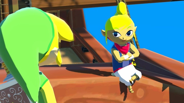 Tetra in The Wind Waker