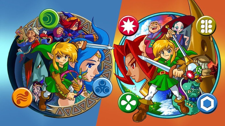 The Legend of Zelda: Oracle of Seasons and Ages box art