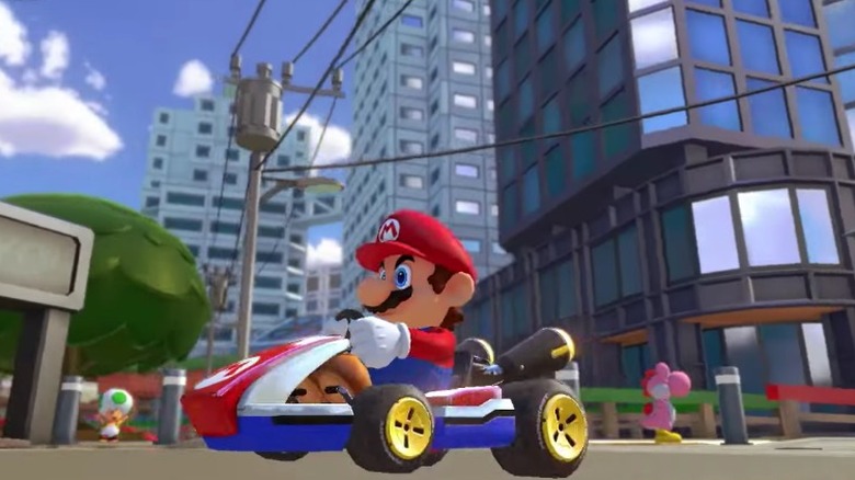 Mario in Tokyo Blur