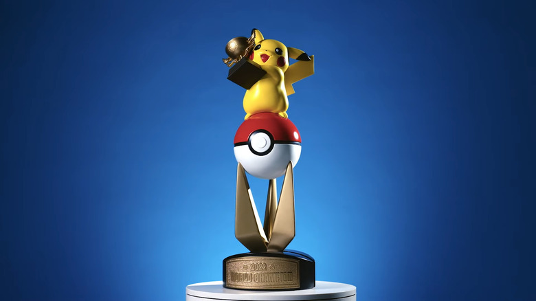 2022 Pokemon World Championships trophy