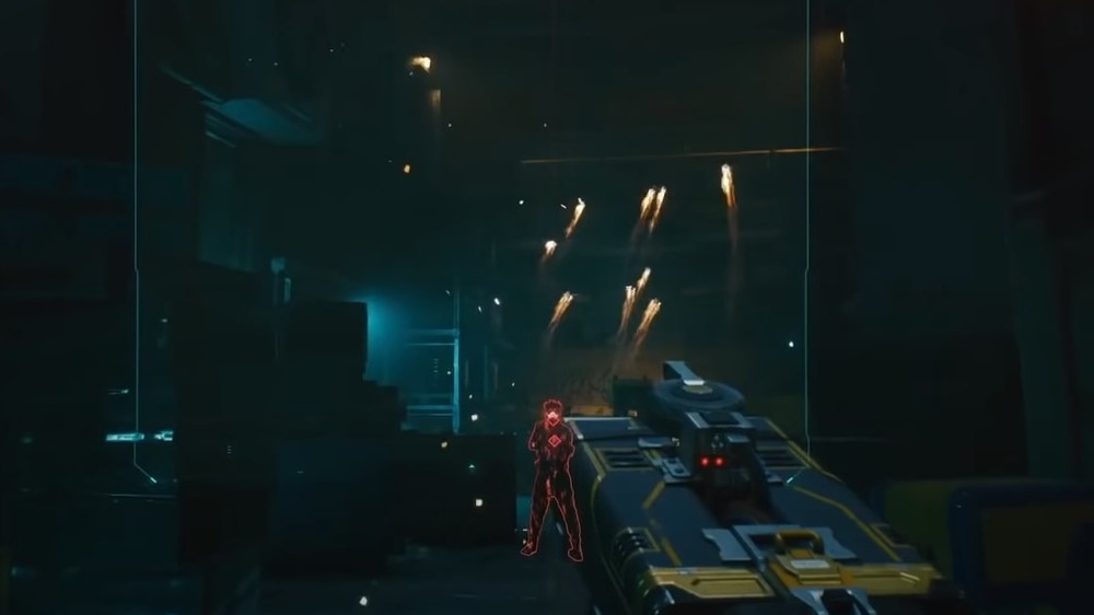 Smart weapon locks on in cyberpunk 2077