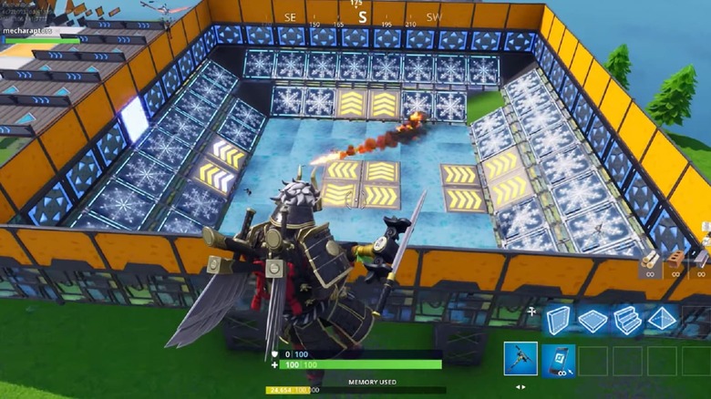 Fortnite Creative Mode custom arena