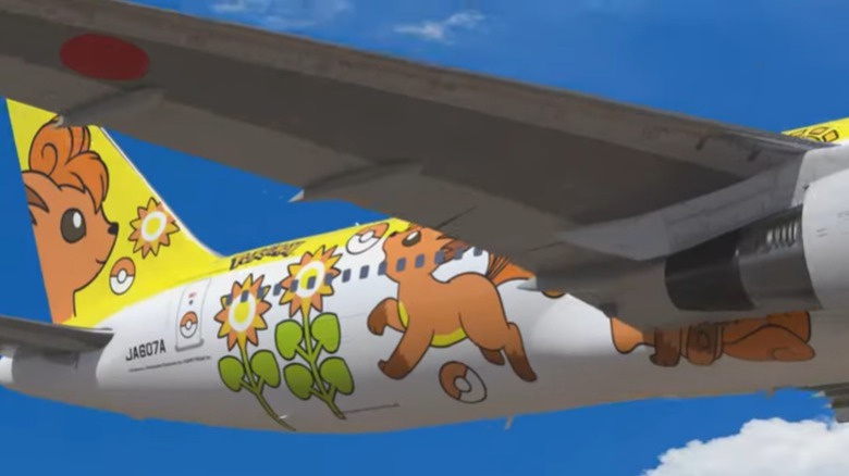 Air Do Vulpix Pokemon plane