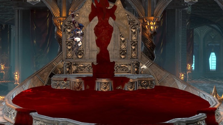 Bloodstained fountain