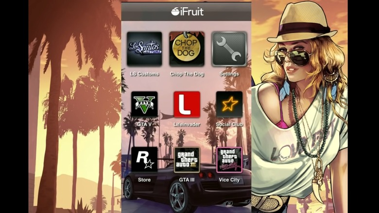 Grand Theft V 'iFruit' companion app lets you customize in-game cars, train  Chop the dog