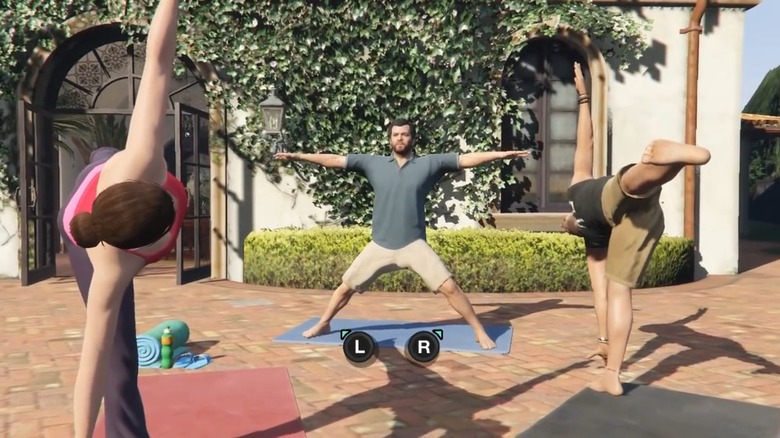 GTA 5 yoga