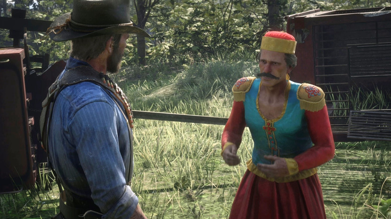 Red Dead Redemption 2 circus side quest