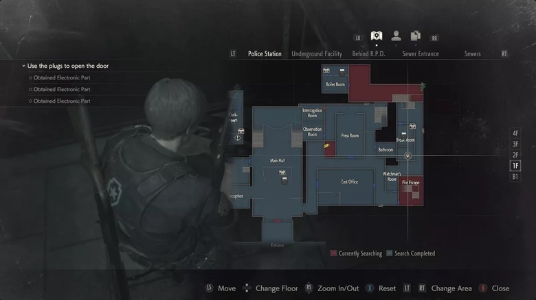 Resident Evil 2 Map