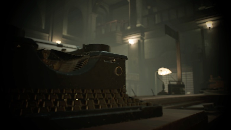 Resident Evil 2 Typewriter