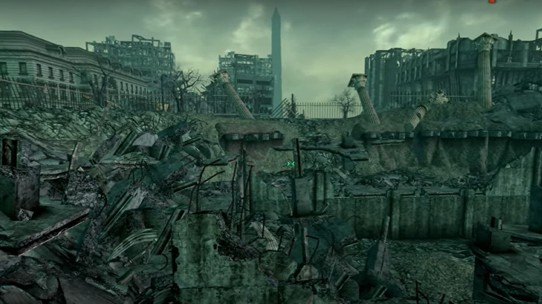 White House ruins in Fallout 3