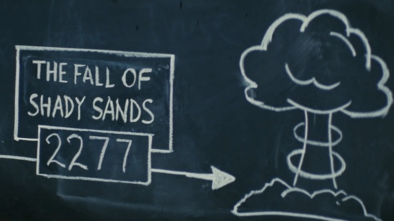 Blackboard Shady Sands