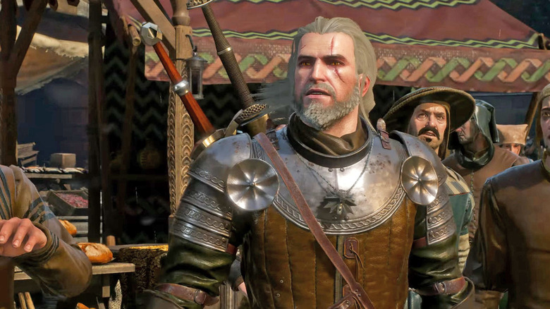 Witcher 3 next-gen update Geralt speaking