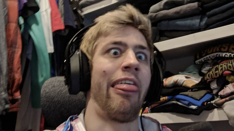 Sodapoppin making a face