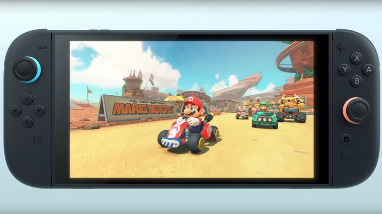 Mario Kart played on Switch 2