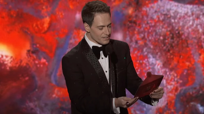 Randy Rainbow announcing Assassin's Creed Valhalla as Grammy winner