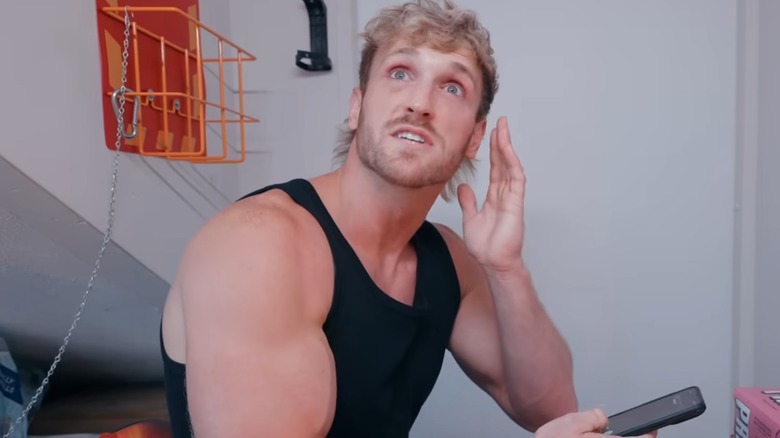 Logan Paul doing shocked pose