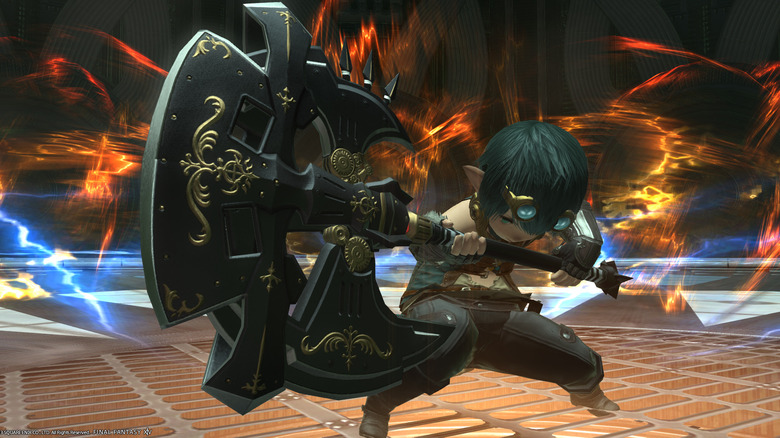 Lalafell Warrior with Alastor
