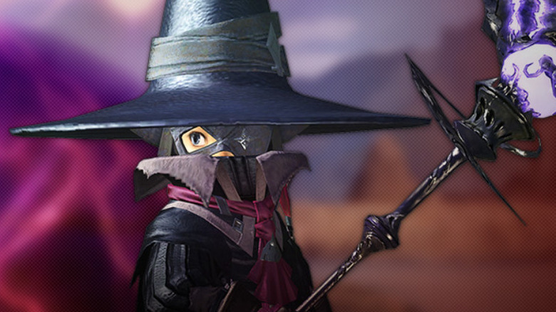 Black Mage with one-eyed mask