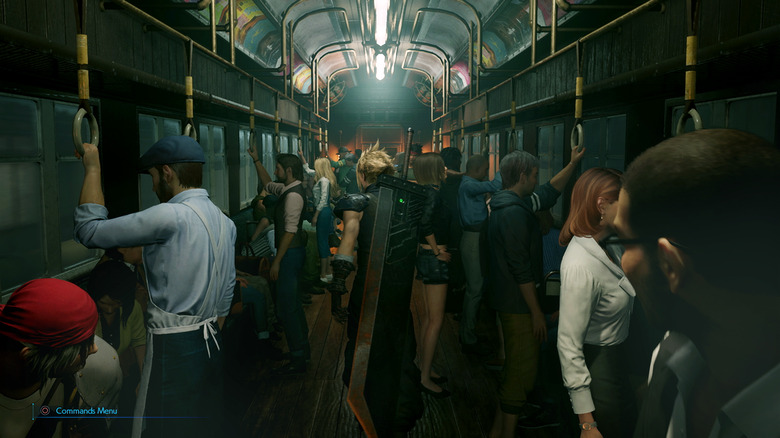 Final Fantasy 7 Remake train