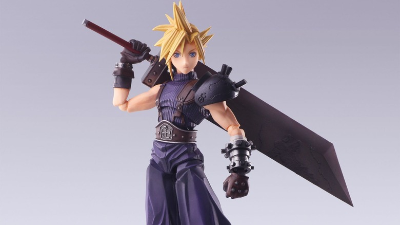 Cloud Strife NFT figure